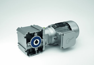 New helical worm gear unit is made from high strength aluminium