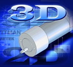 PITTMAN Introduces Configurable CAD Models for DC Brush Motors